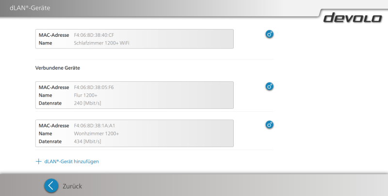 devolo webinterface 1200 wifi ac dlan info 800x405 - devolo Webinterface 1200+ WiFi ac - dLAN-Geräte Info